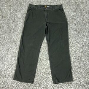 Carhartt Pants Mens 40x32 Dark Gray Relaxed Fit Work Utility Carpenter Stretch